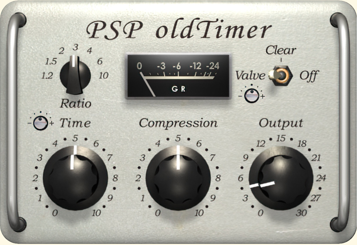 PSP oldTimer ME a vintage-style compressor plug-in.